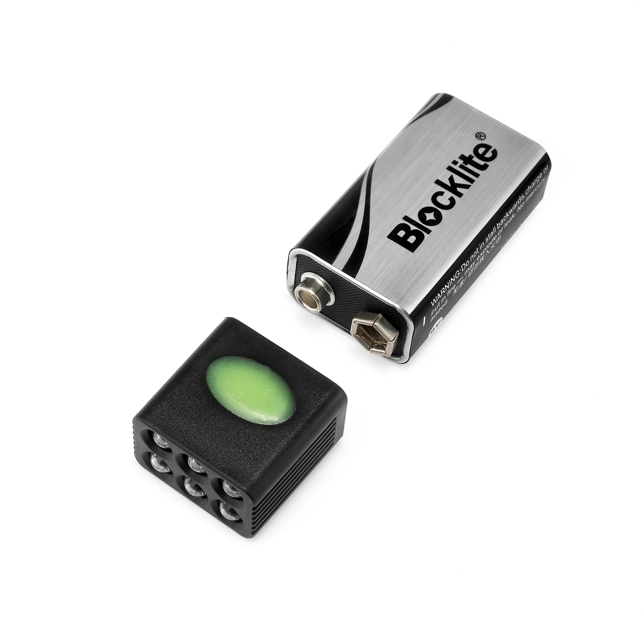 
Led Flashlight Custom Design 9V LED Blocklite Flashlight With Magnet Mini Flashlight 