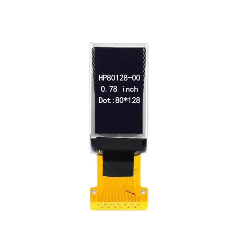 0.78 Inch Flexible Oled Display Wholesale 80*128 Resolution Small Oled Display Module