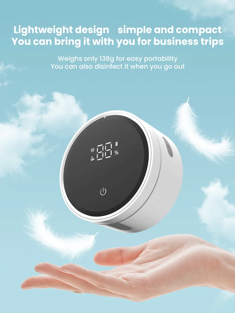 Portable USB Rechargeable UV Toothbrush Sterilizer Single Automatic 24 Hours Cycle Multi-Purpose Teeth Whitening Accessories