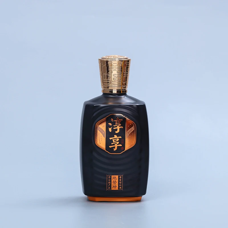 Ceramic cap cork bottle stopper