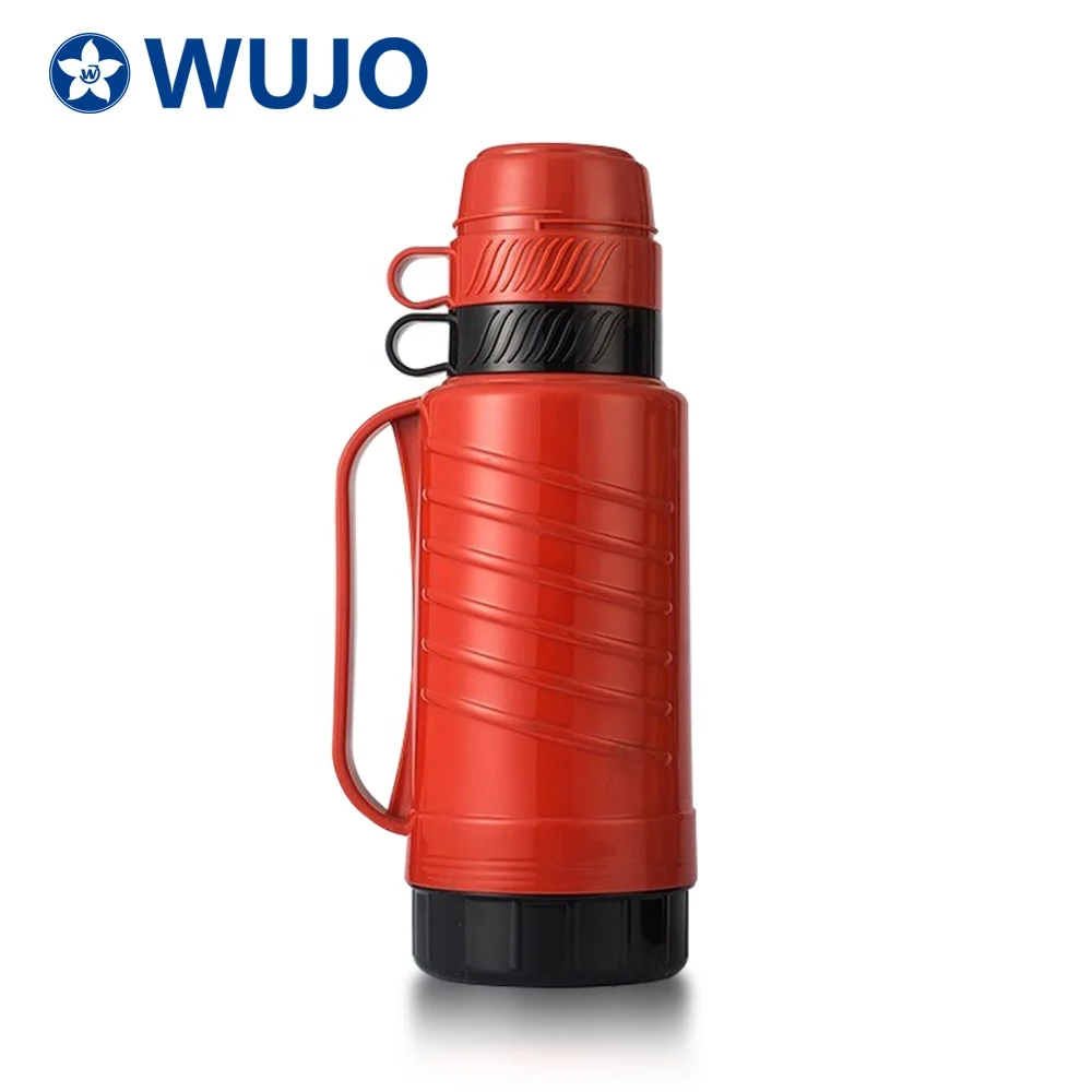  Вакуумный Термос WUJO 0.45L 0.6L 1L 1.8L пластиковая вакуумная колба со