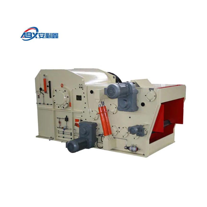 Large Wood Shredder Dry And Wet Dualuse Branches Wood Sawdust Bamboo Straw Mushroom Wood Shredder