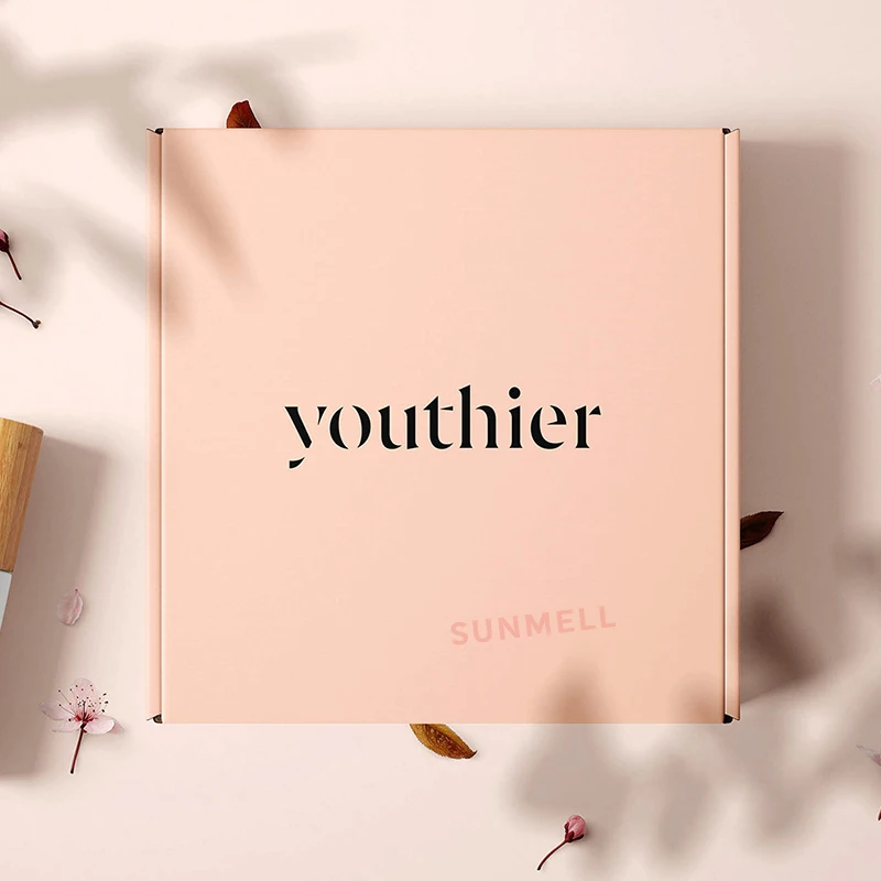 Custom Cosmetics Pr Box Package Paper Tubes Boxes Christmas Stock Up Cosmetics Boxes