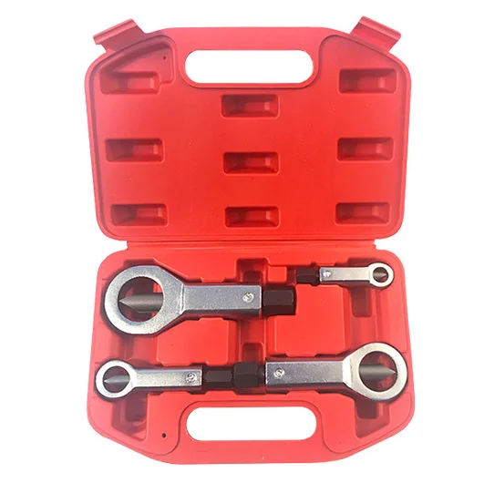 4pcs Carbon Steel Nut Separator Suitable for Disassembling Various Tightened or Rusted Nuts