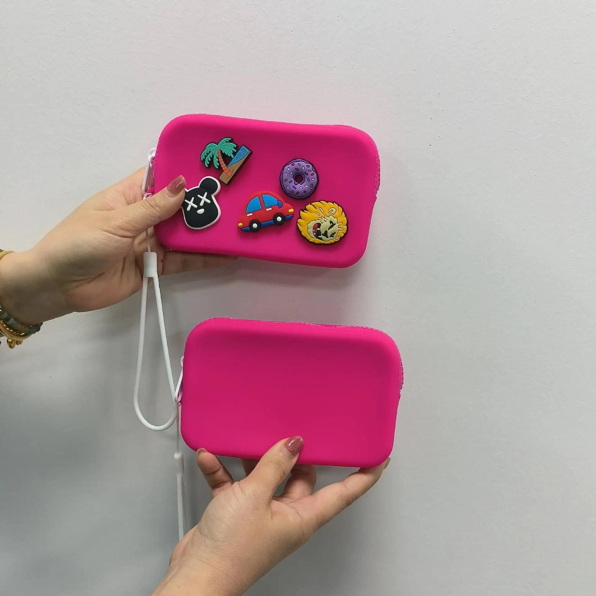 Small wallet women coin purse trending purse silicone water proof coin wallet wholesale coin bag