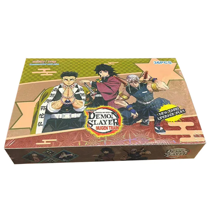2024 Новый бустер Kule Demon Slayer Kimetsu no Yaiba замок бесконечности Jikashe коллекционная карточная игра для коллекции