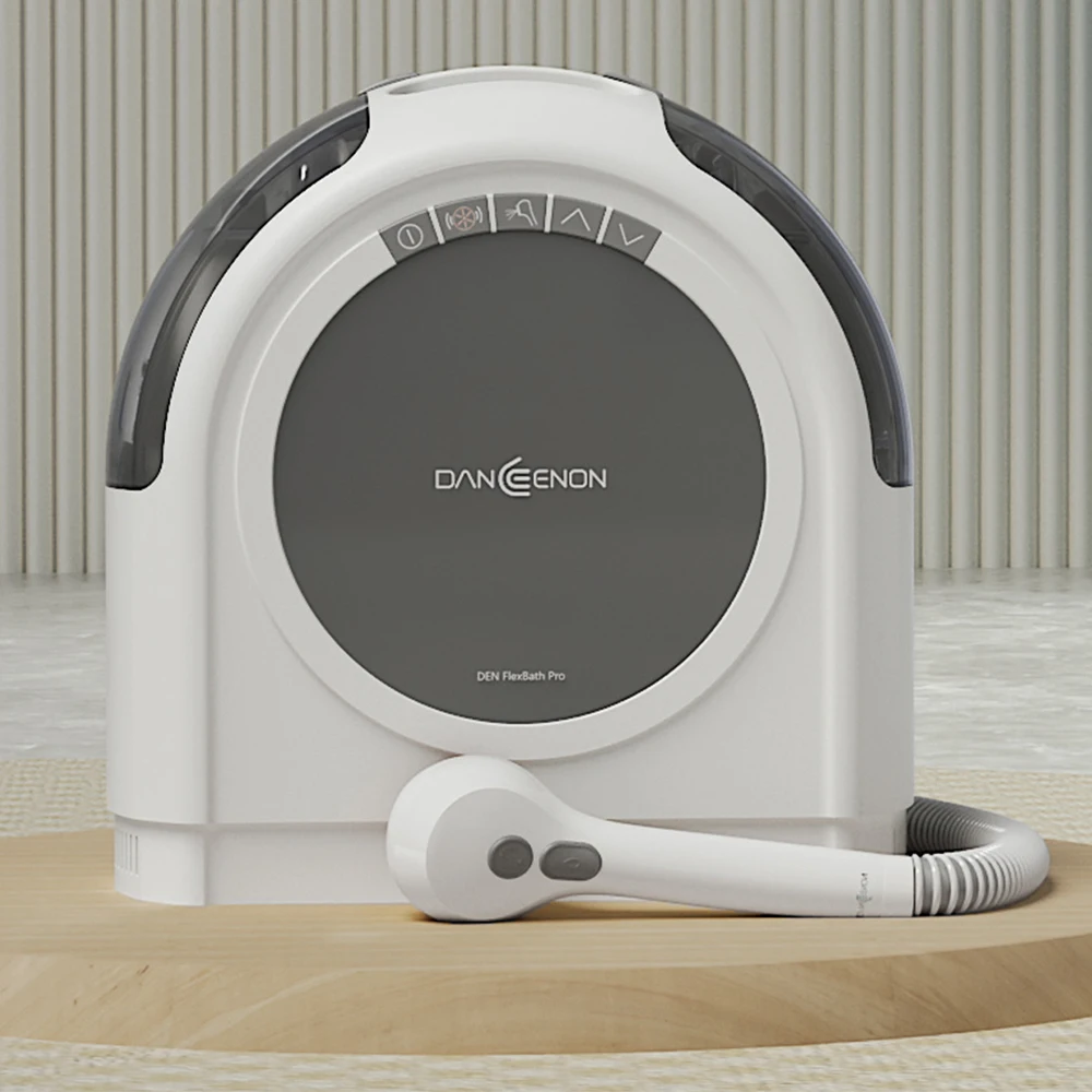 Dual mode nozzele design Unique Double buckets synchronous suck-back bathing  compact bath aid