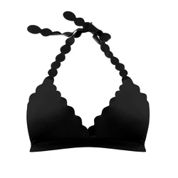 low moq wholesale triangle cup wire free elastic sexy bra for ladies