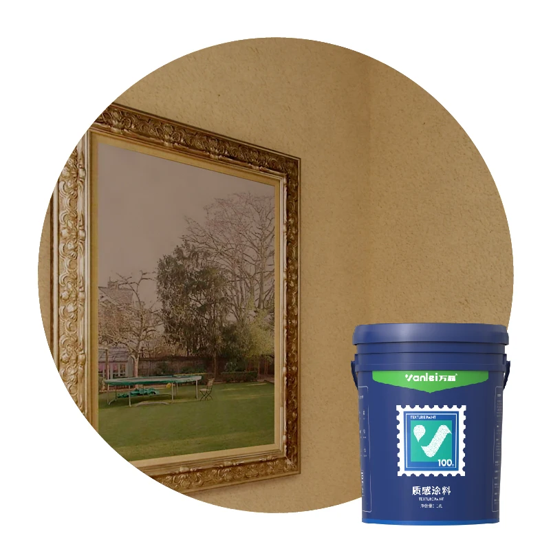 Wanlei декоративные текстурные краски на водной основе