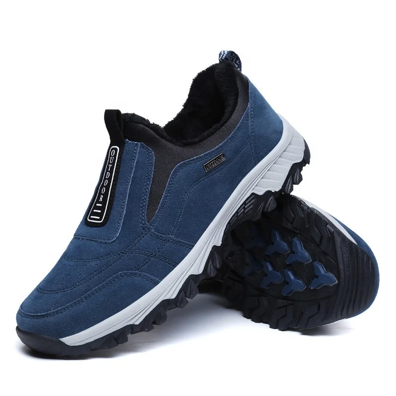 
Sneakers Soft Trekking Shoes Snow Footwear Fur Warm Climbing Winter outdoor mens hiking shoes mens hiking 