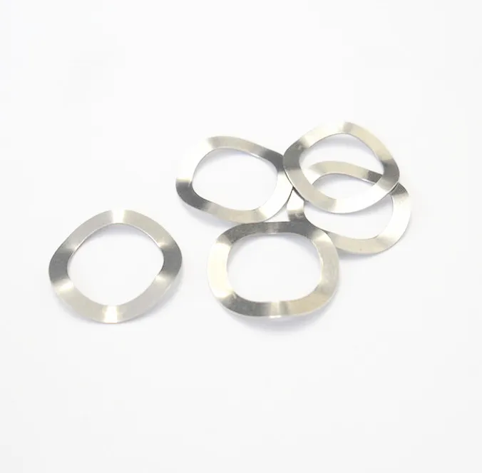 Coin Cell Case SS 304 316 Button Battery SS Stainless Steel Waved Spring for Coin Cell Case Assembly