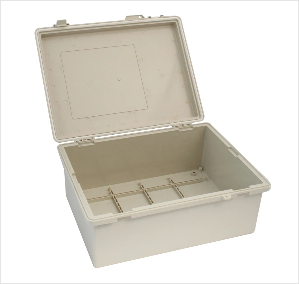 
PW016 ip65 ABS electronic sealed all weather Plastic Waterproof hinged plastic housing 