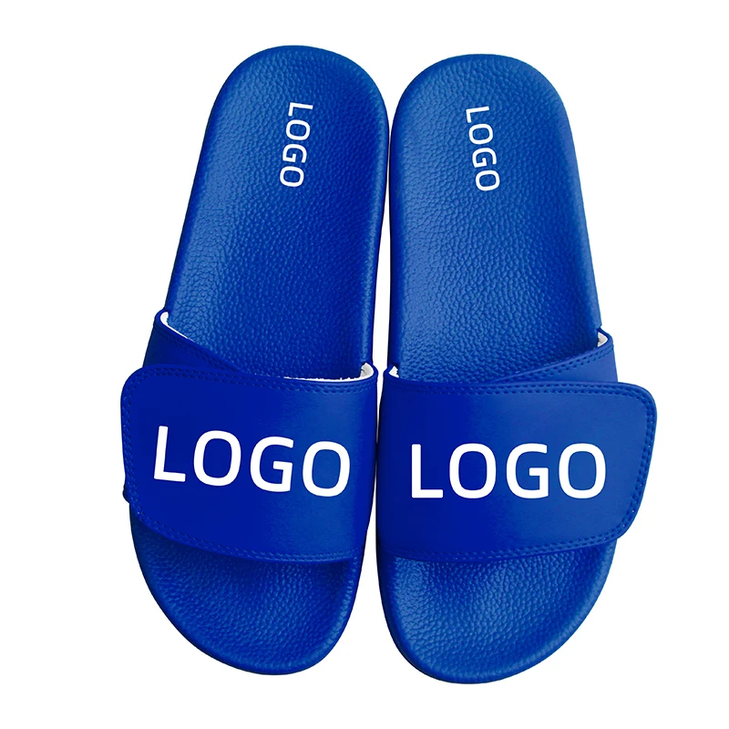 OEM Slide Shoes Print Flash Powder Logo New home slipper Man Latest Design Male Slider Pvc Summer Sandal slides slippers for men
