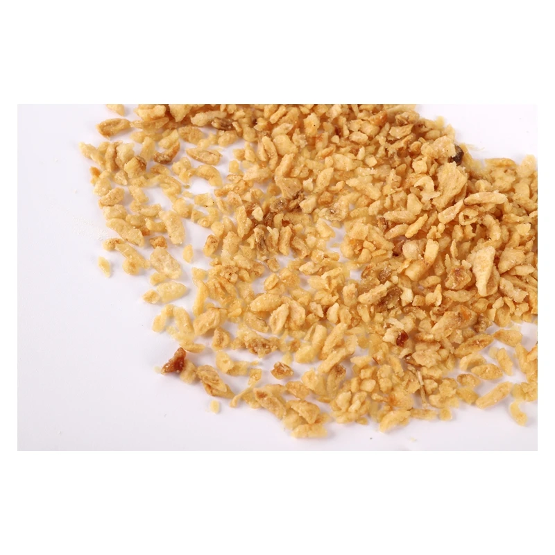 Popular Chinese Food Snacks Supplier Wholesale Made Fried Garlic Dried Garlic Granules