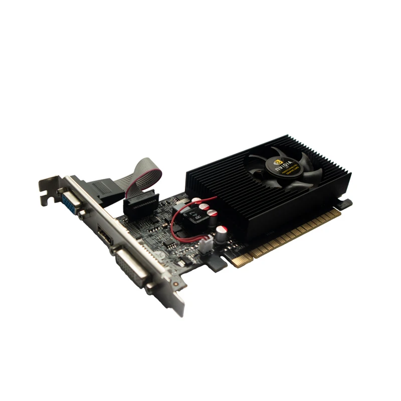 Фабрика OEM GT610 1 ГБ/2 ГБ ddr3 низкопрофильные видеокарты gt 210 220 240 710 730 настольного компьютера игровая графическая карта для ПК офиса