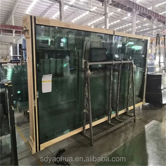 Wholesale price soundproof clear insulated glass unit 5+9A+5mm double glazing windows from China glass factory