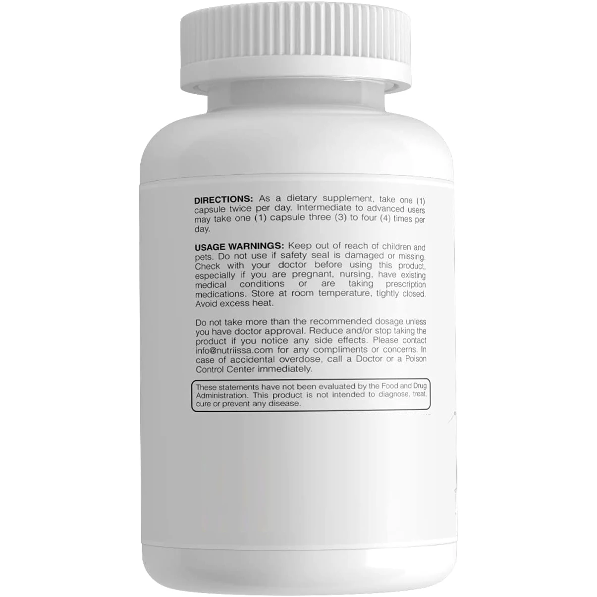 500mg Hydroxypropy Cyclodextrin Complex Turkesterone Capsules Muscle Growth Recovery & Stamina Supplement for Adults