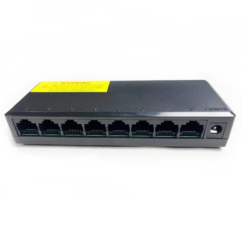 OEM ODM 8 Port 1000mbps Gigabit Ethernet Unmanaged Network Switch for CCTV System IP Cameras