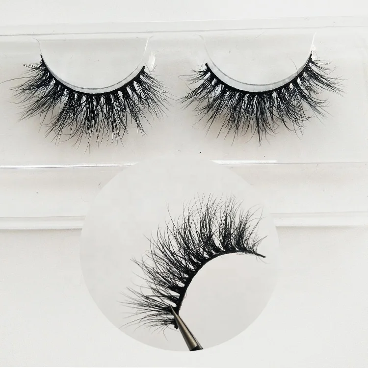 Short Long 10mm to 15mm Mink Fur Lashes Wispy Fluffy 3D 7D False Eyelashes Private Label Wholesale 3D Mink Eyelashes Vendor