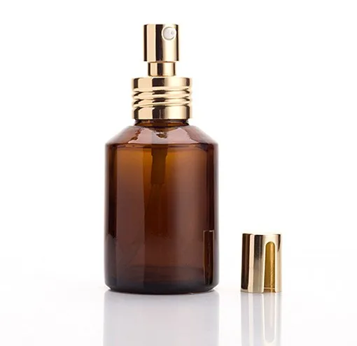 China manufacturer perfume 100ml glass cosmetic essential oil massage oil bottle with labels