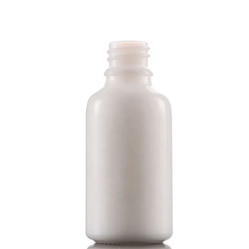 Wholesale 20 ml 30 ml 50 ml 100 ml White glass essential oil dropper bottles with gold screw cap