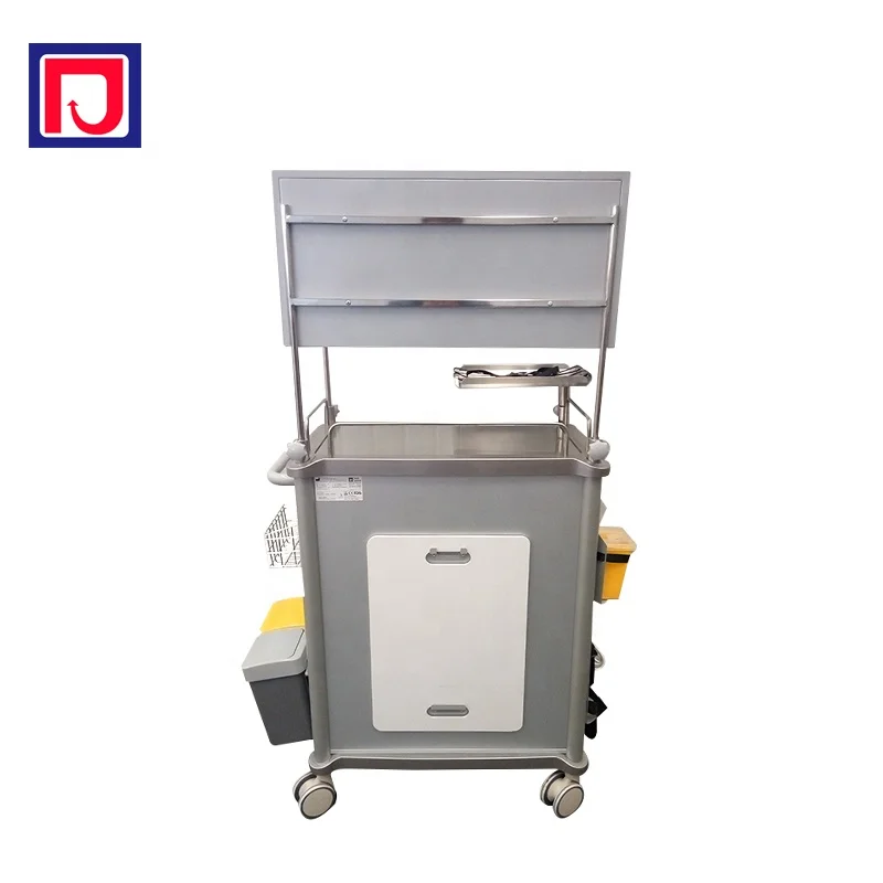 Hospital furniture emergency trolley cart medicine dispensing crash cart