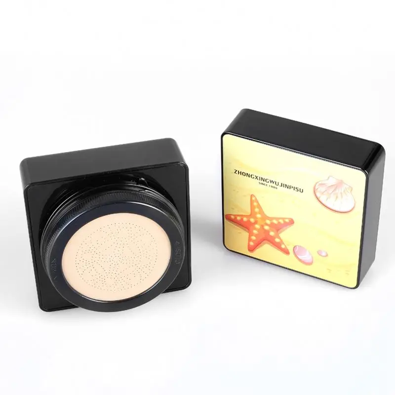 20G Silicone Empty Bb Case Cc Cream Air Cushion Box With Mirror For Cosmetic Packaging