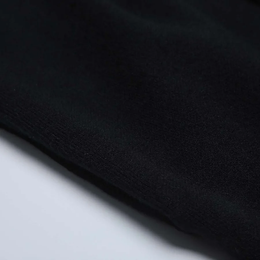 custom logo OEM 2023 autumn and winter female long sleeve pullover pregnant woman thin loose sweater dress