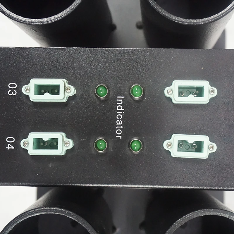 
stage dj disco equipment four shots confetti machine dmx for wedding confetti blower for club confetti launcher 