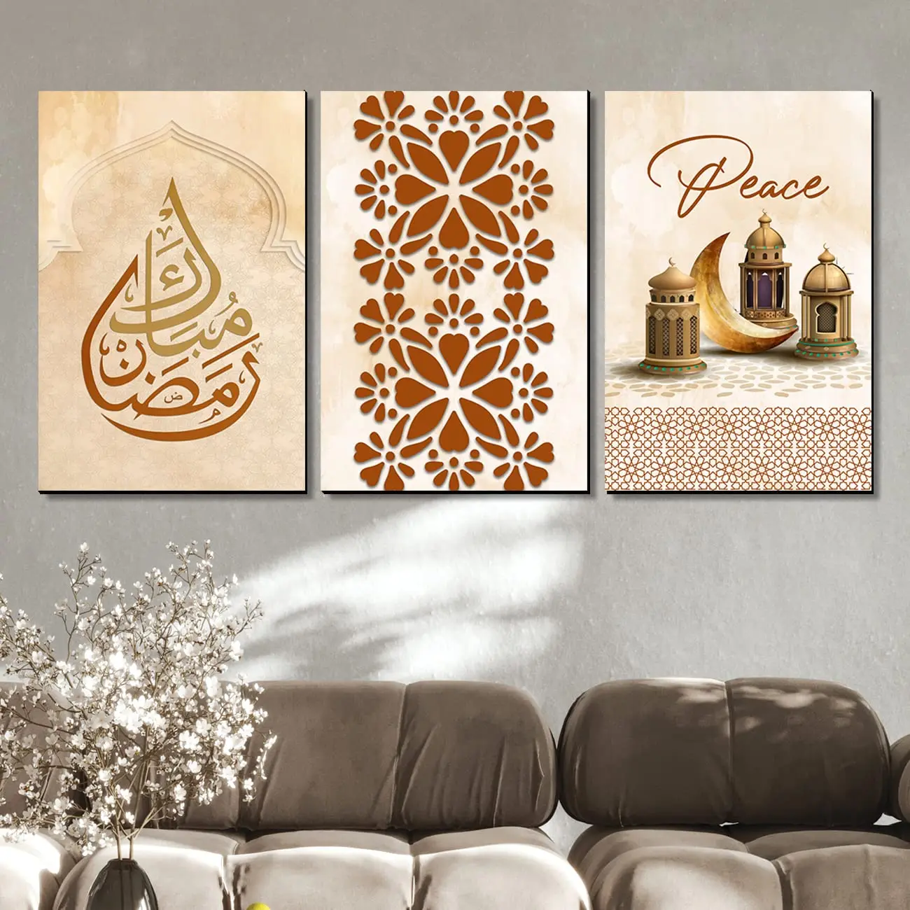 islamic wall art moroccan Arabic Calligraphy Wall Art for Living Room wall art Home Decor luxury