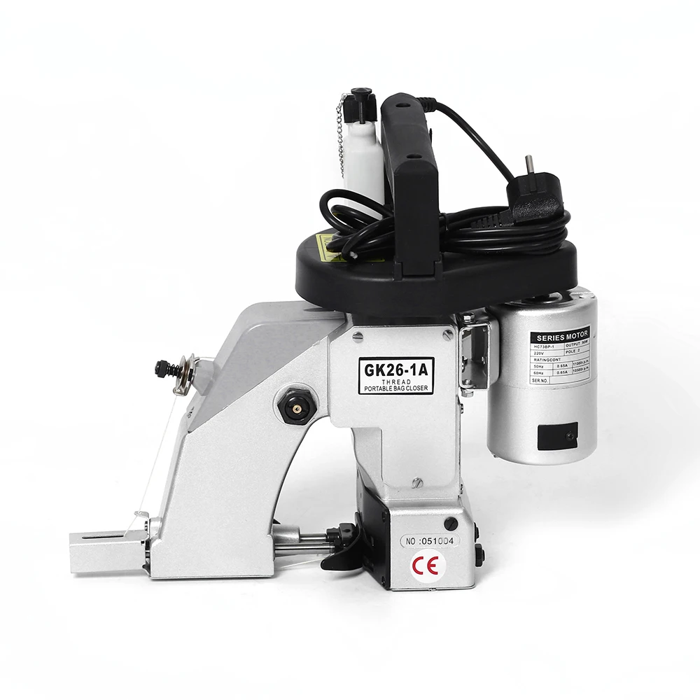 DS-26-1A Electric Sewing Bag Closer Machine Electric Portable Sewing Machine for Woven Bag Packing Stitcher Snakeskin