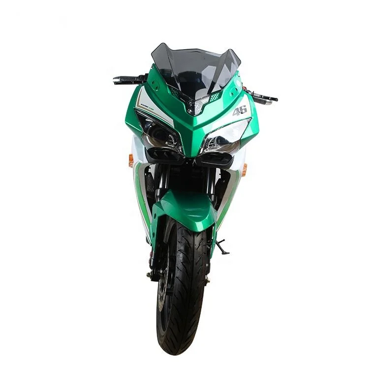 High Speed 72 volt Automatic Racing Electric Motorcycle 2000W