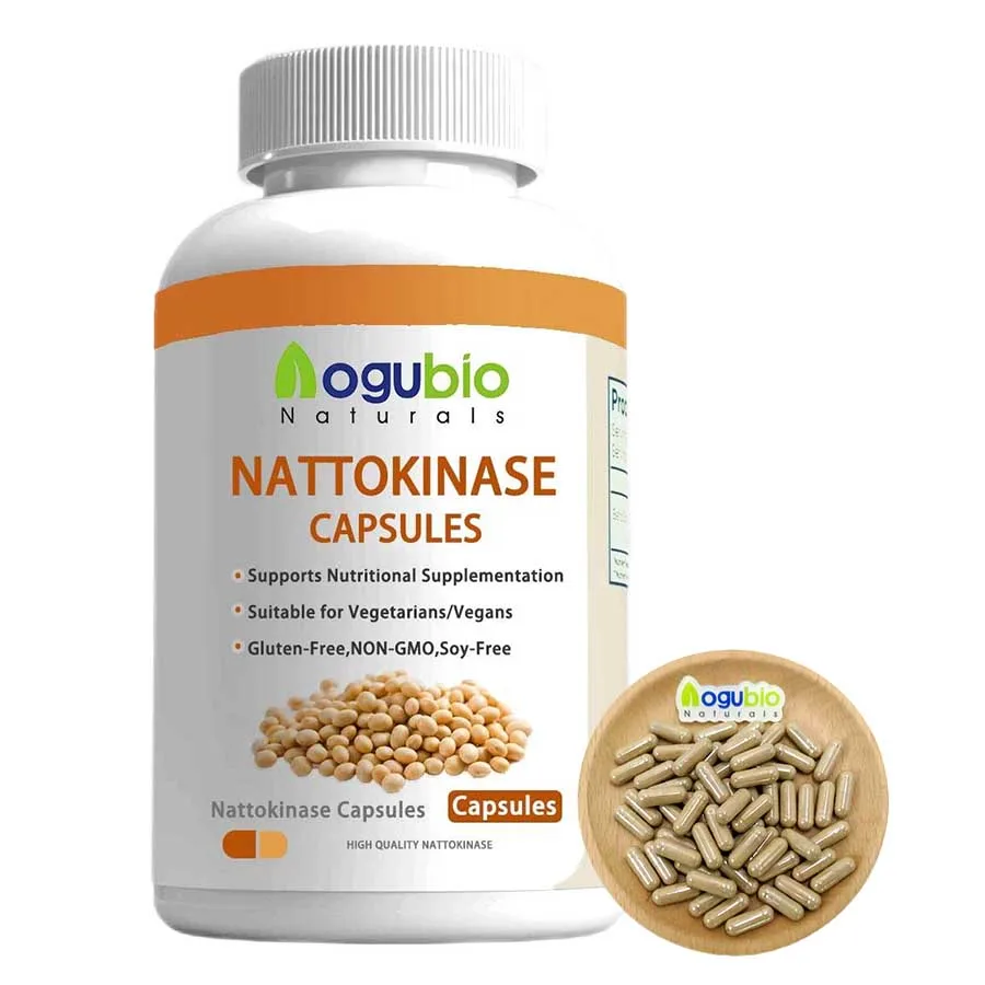 Natural Supplements Nattokinase OEM Nattokinase Powder Natto Extract Nattokinase Capsules