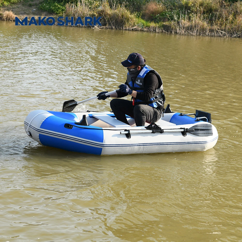 2 Meter Small Plastic Fishing Boat Inflatable PVC Rowing Boats
