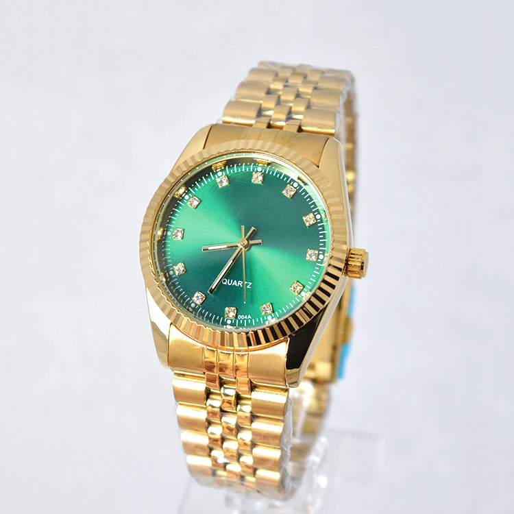 Luxury Gold Water Resistant Mens Watches In Wristwatches