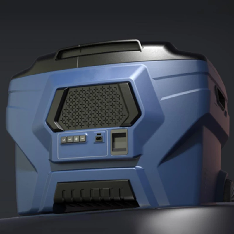 
Hard Cooler with Speaker/Power Bank/Bottle Opener 