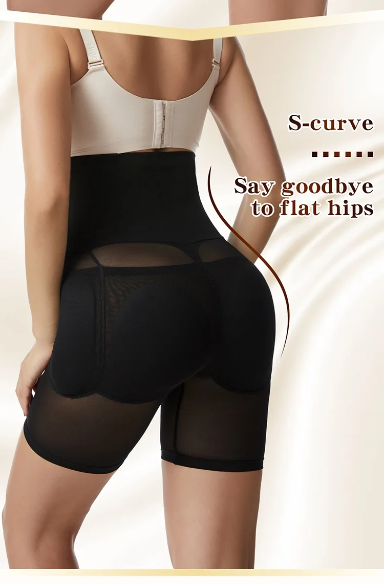 Custom Butt Lifting Waist Trainer Body Shaper Shapewear Fajas Tummy Tucker Thigh Trimmer Leg Shaper Girdles Butt Pad Hip Panties
