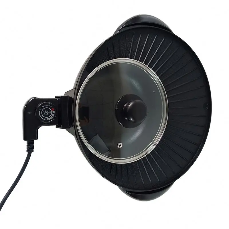 Auto temperature control single applyping hot pot grill for home use