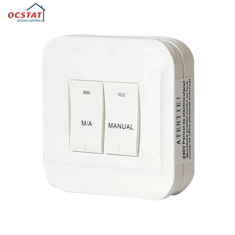 Manual Heating Wireless Radiator RF Room Thermostat