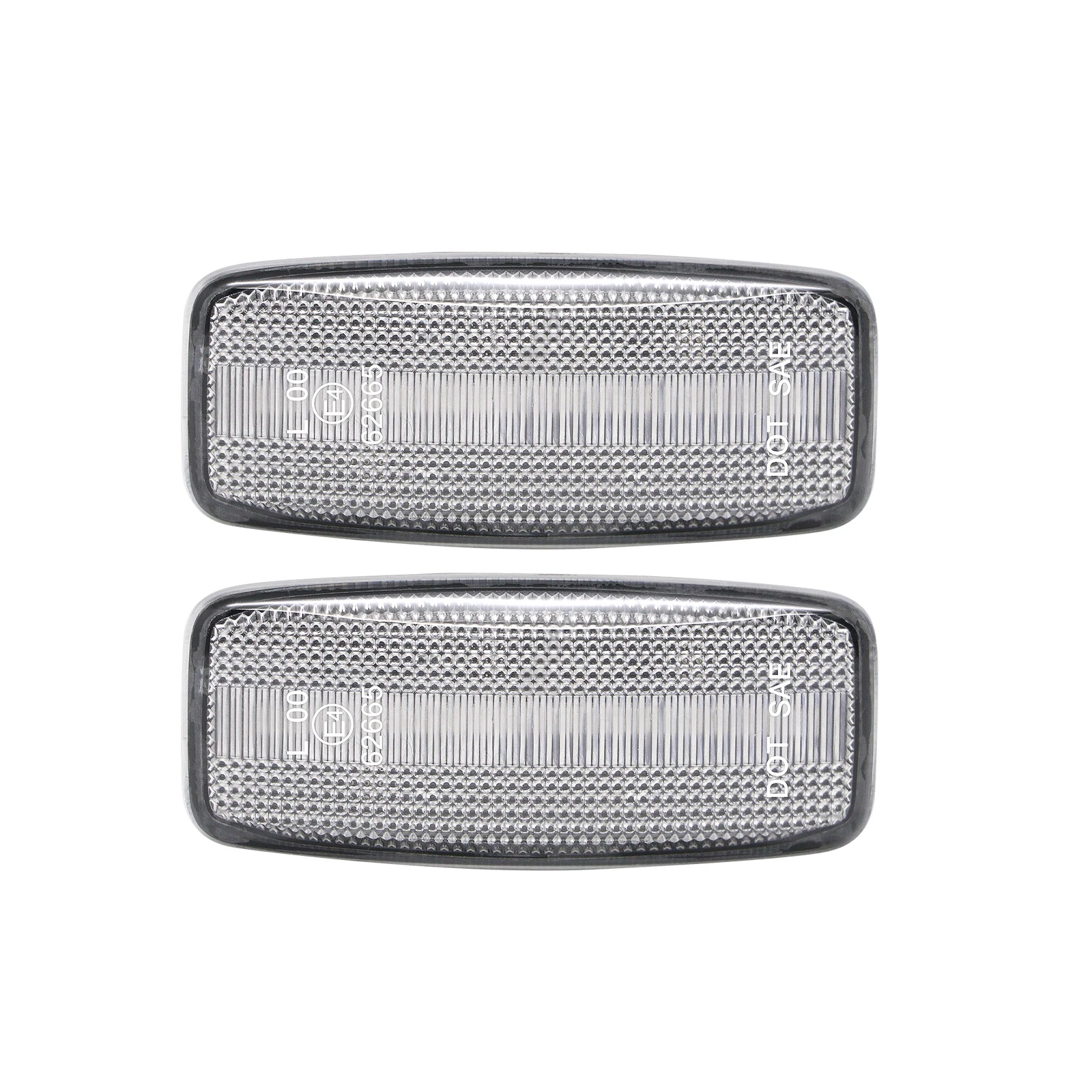 Ailead E4 DOT SAE 2Pcs SMD Front LED Side Fender Marker Bumper Lamp For Nissan Primera P12 03-05 For Murano 04-08