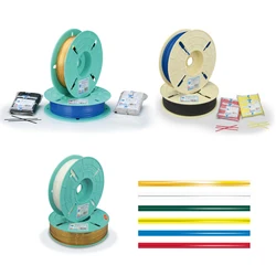 Food plastic paper bag packaging cable twist tie In Japan