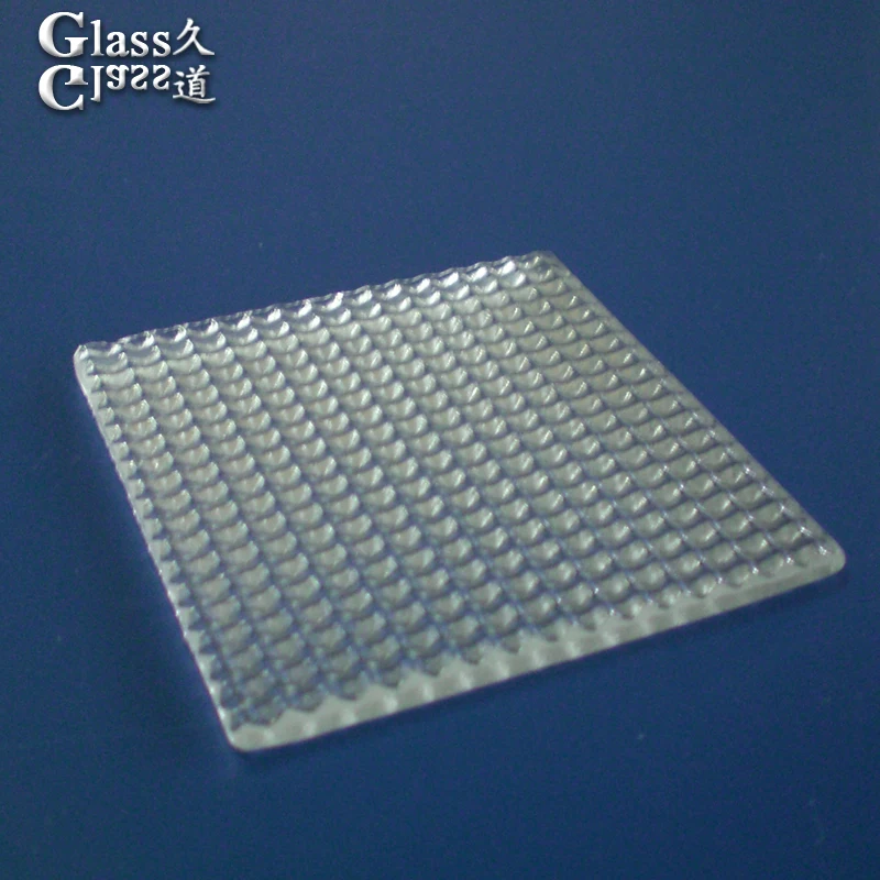 Customized linear borosilicate glass spread lenses for spotlight lenses