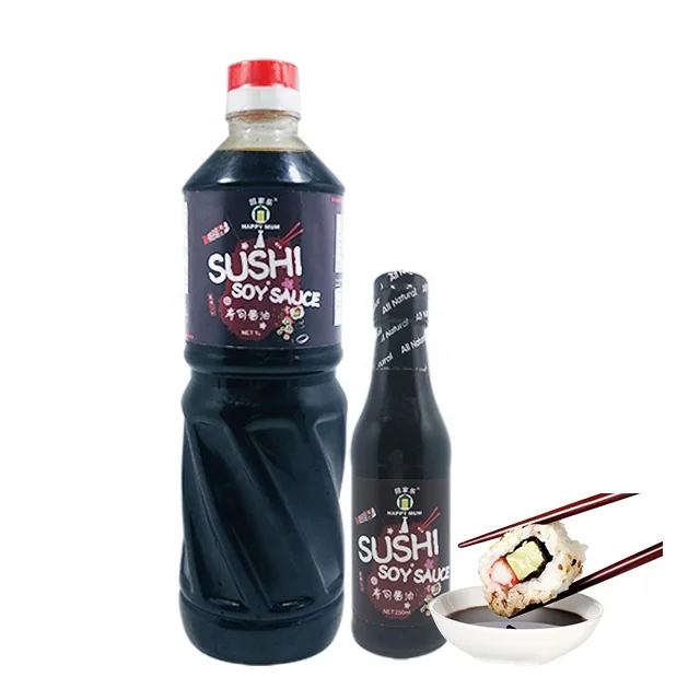 Japanese Natural Brewed Sushi Plastic Bottle Soy Sauce