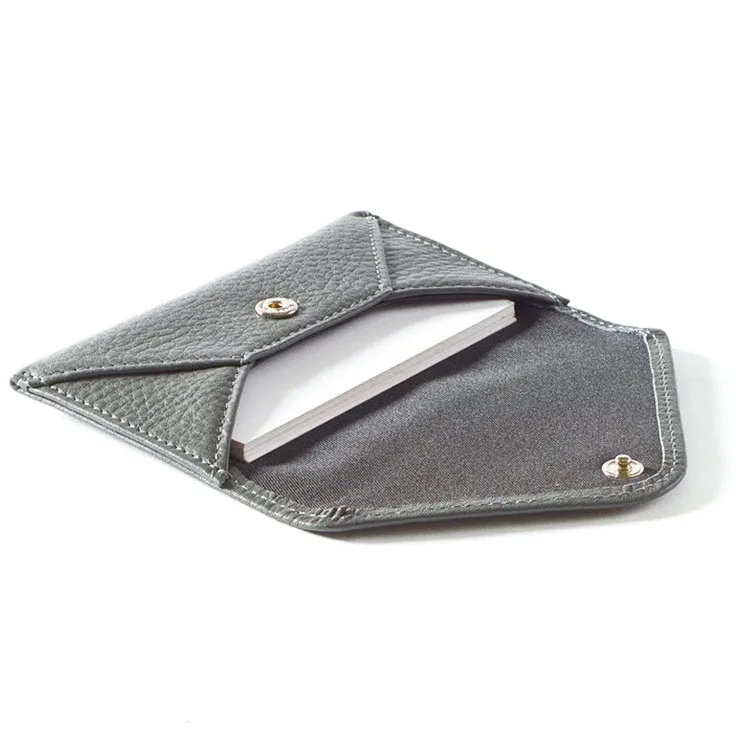 Factory Directly Minimalist Business Top Leather Name Card Holders Travel Wallet Organizer