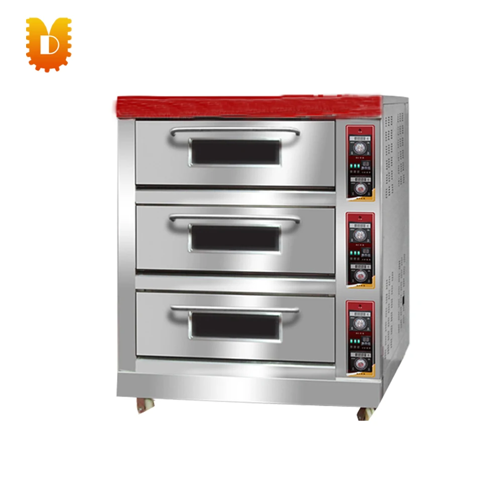 Заводская цена, оптовая продажа, электрическая/газовая хлебопечка для шкафа, вращение горячего воздуха