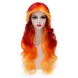 Wine Red Fine Straight Hair Wig Katarina League Of Legends Cosplay Wig
