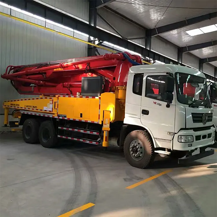 Di Hai Structure Pouring Pump Truck 30M Mounted Concrete Pump for Construction Site Concrete Pump Truck
