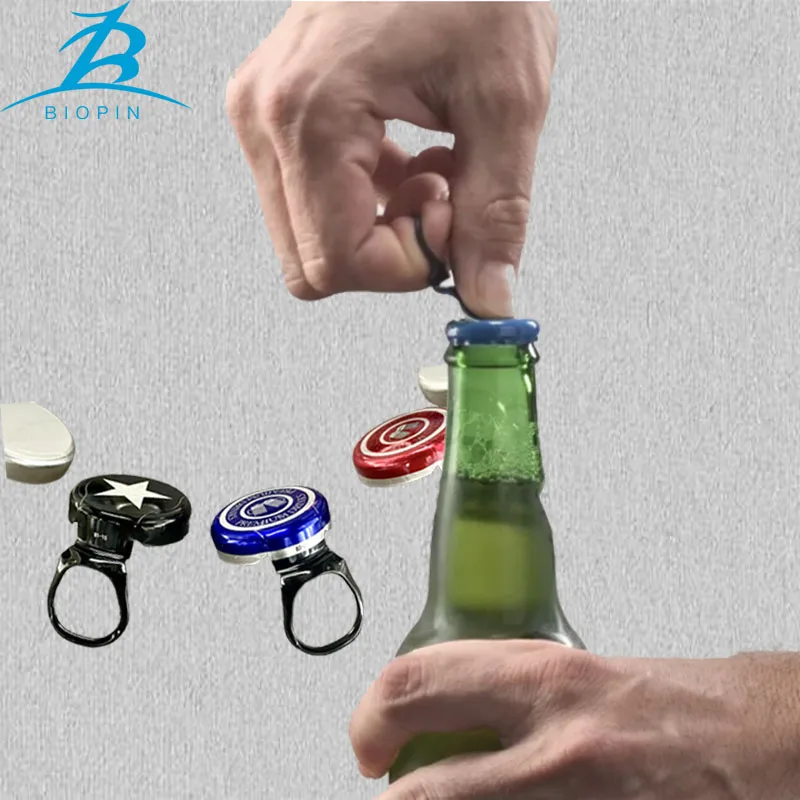 Low Lid Glass Bottles Aluminum Pull Ring Caps Aluminium Ring Pull Cap 26mm For Beer Milk Juice Bottle