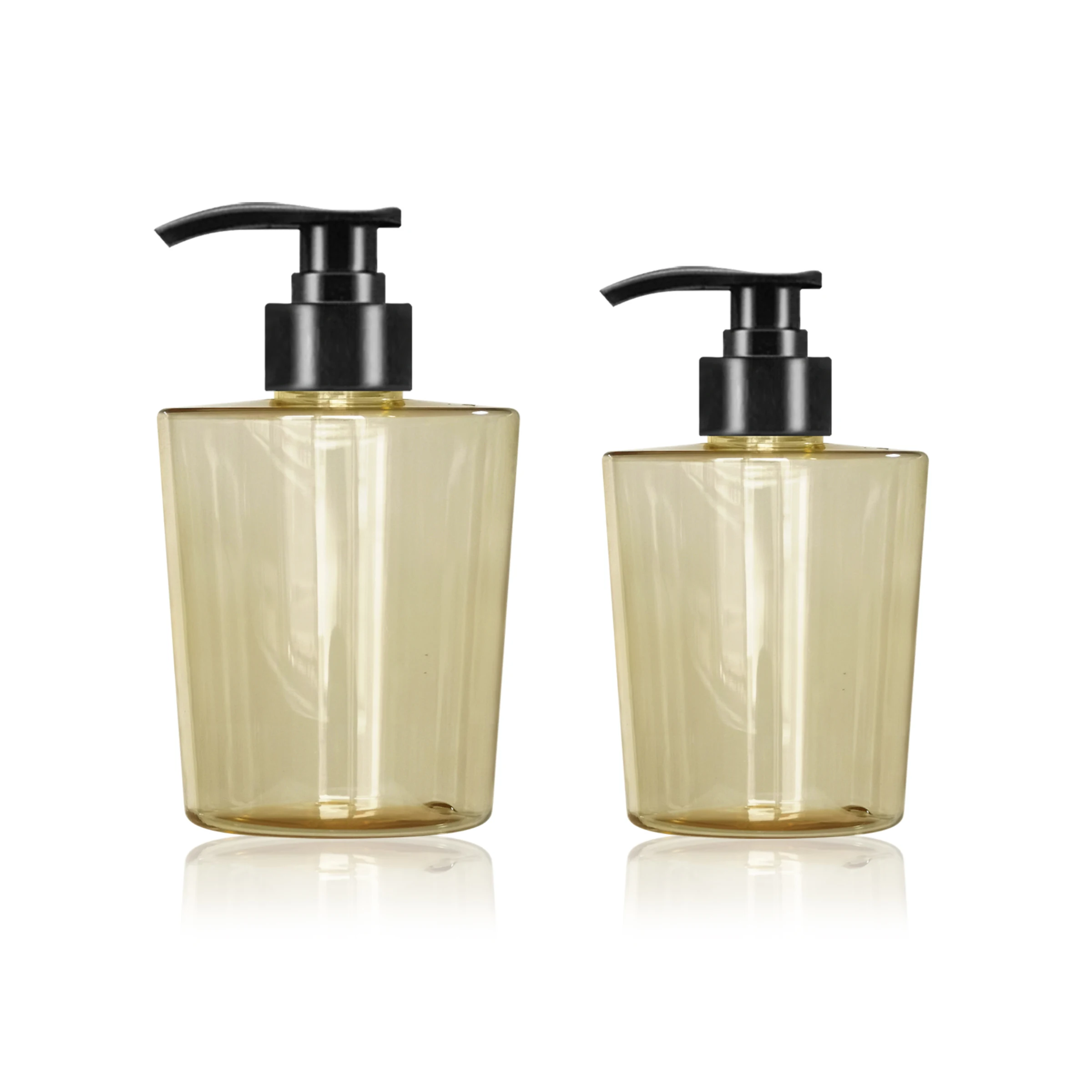 Lcustom Pack Home Cleaning Set PET Soap Liquid Foam Soap Dispenser Pump Bottle Clear Frosted 300ml 500ml Cosmetic PUMP Sprayer