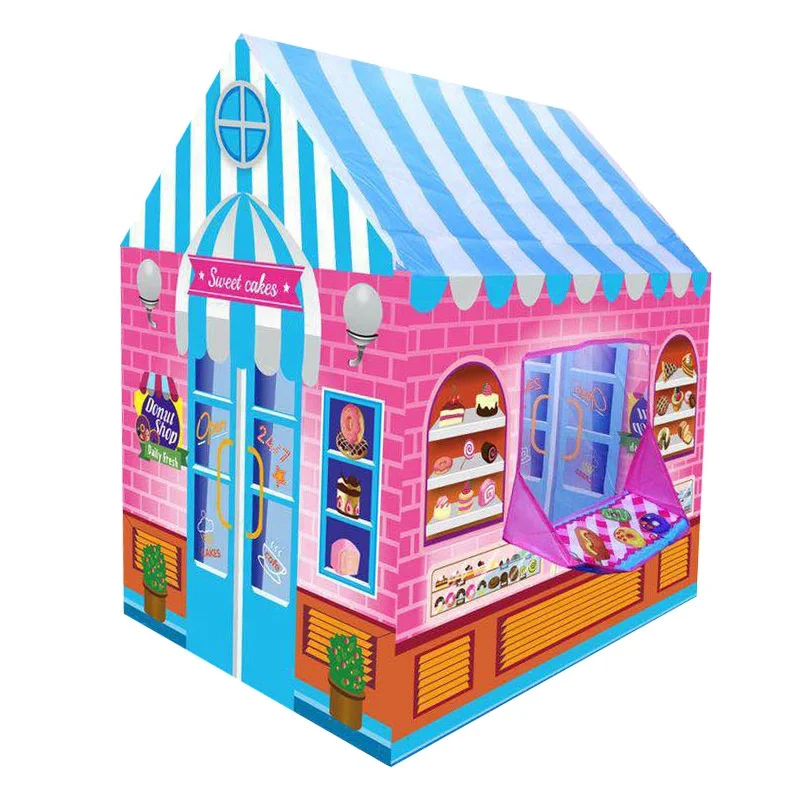 Cartoon car house inflatable castle children tent